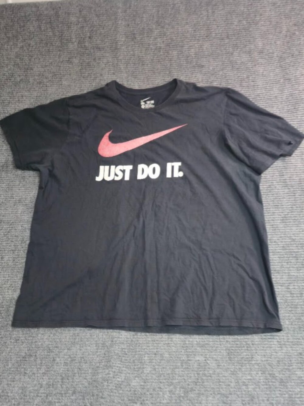 Nike Black “Just Do It” Graphic Tee Men’s 3XL